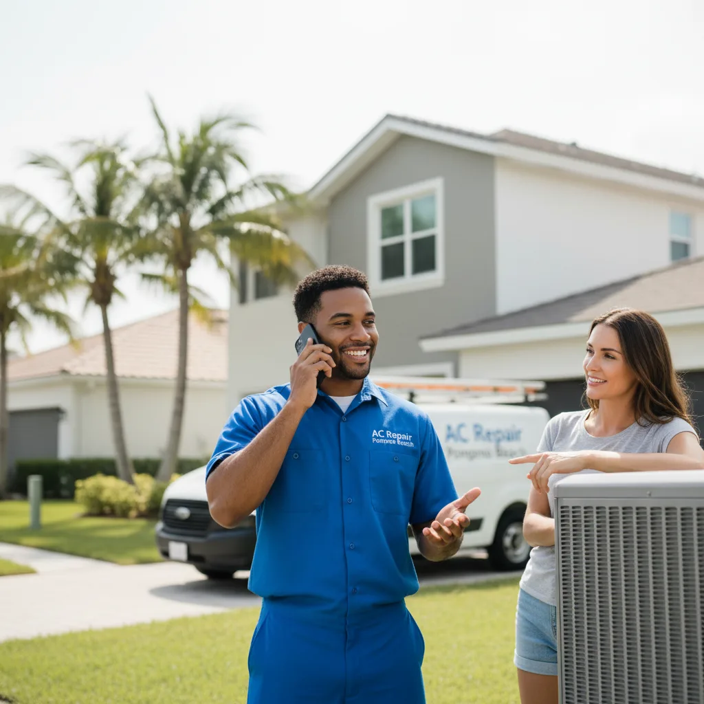 AC Repair Pompano Beach customer support in Lee